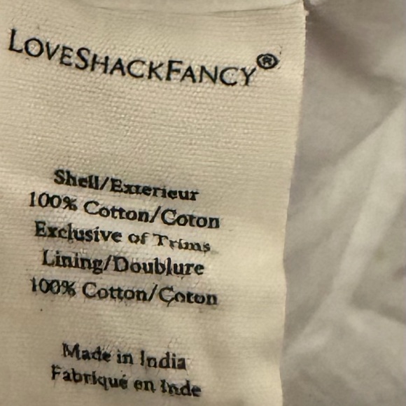 LOVESHACKFANCY
RUFFLE MINI SKIRT - Picture 4 of 4